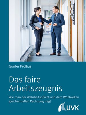 cover image of Das faire Arbeitszeugnis